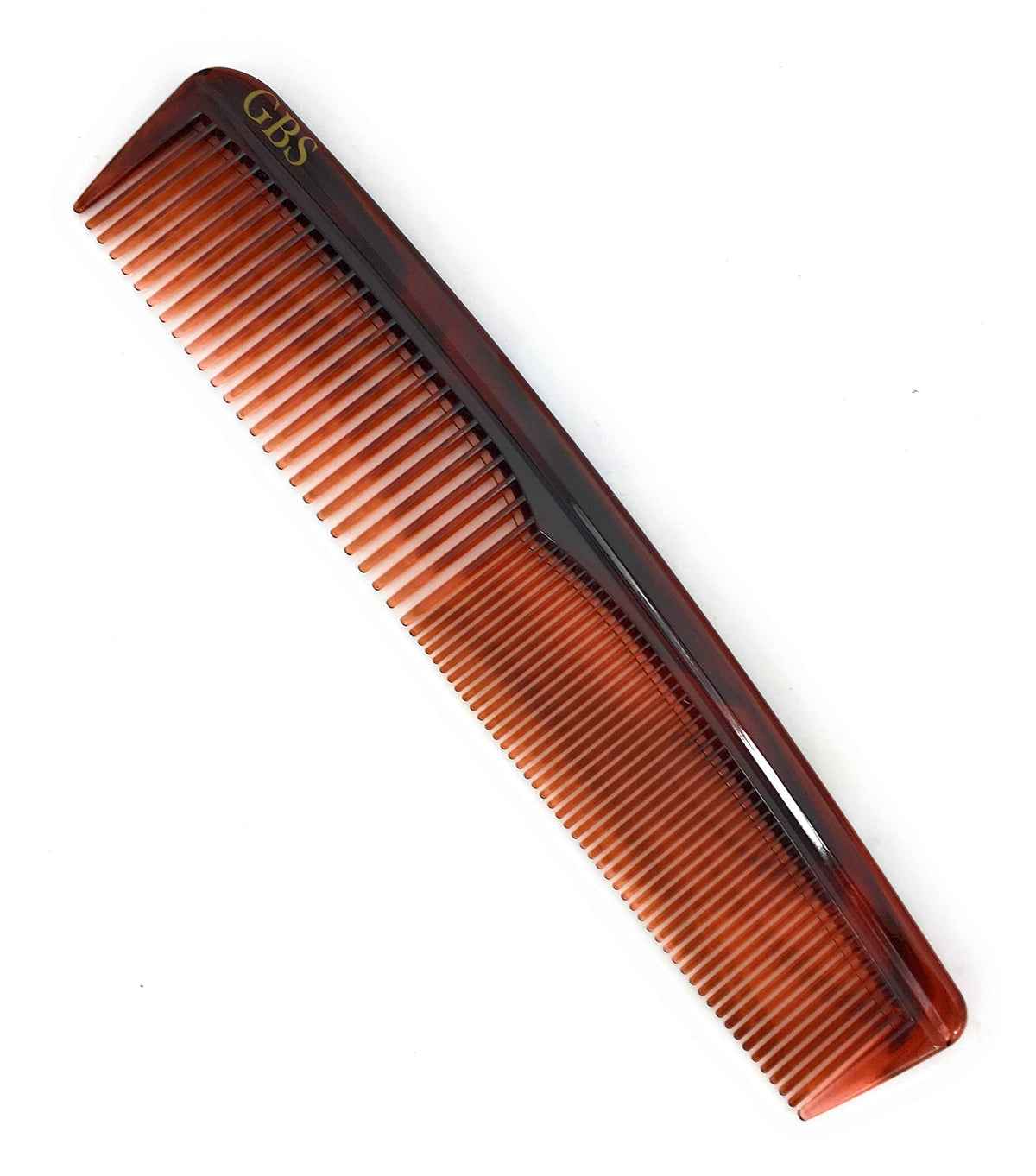 G.B.S Easy to Hold Hair Scalp Shampoo Brush Scrubber and Tortoise Dressing Comb, Black, Pack of 6