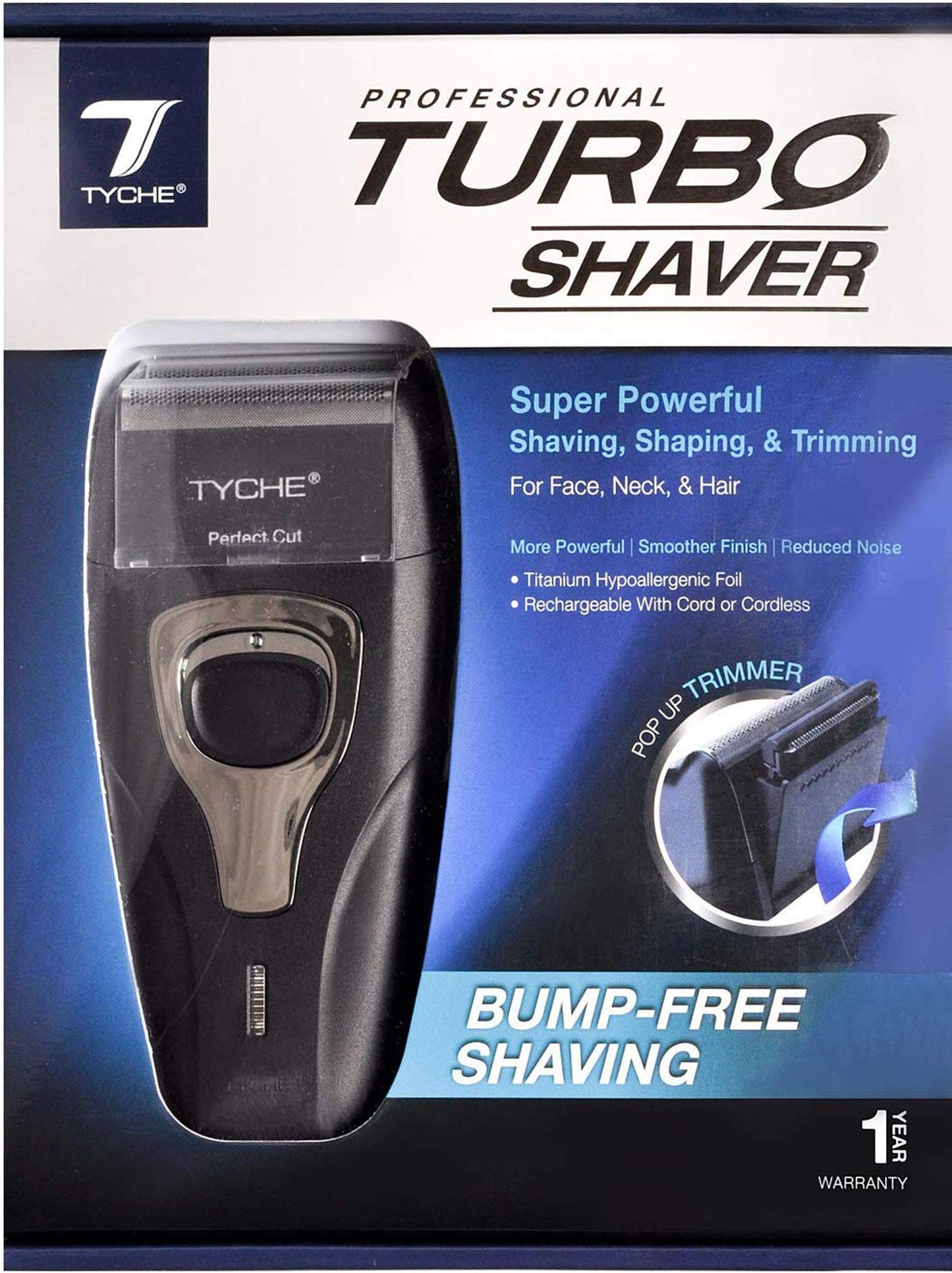 Tyche Turbo Shaver Super Powerful shaving, shaping & trimming THC07 Beauty and Personal Care Tyche