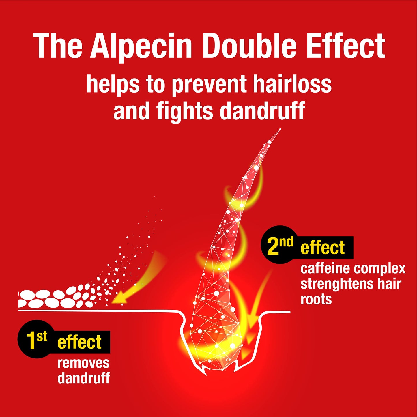 Alpecin Double Effect Shampoo (200ml) Beauty & Personal Care Alpecin