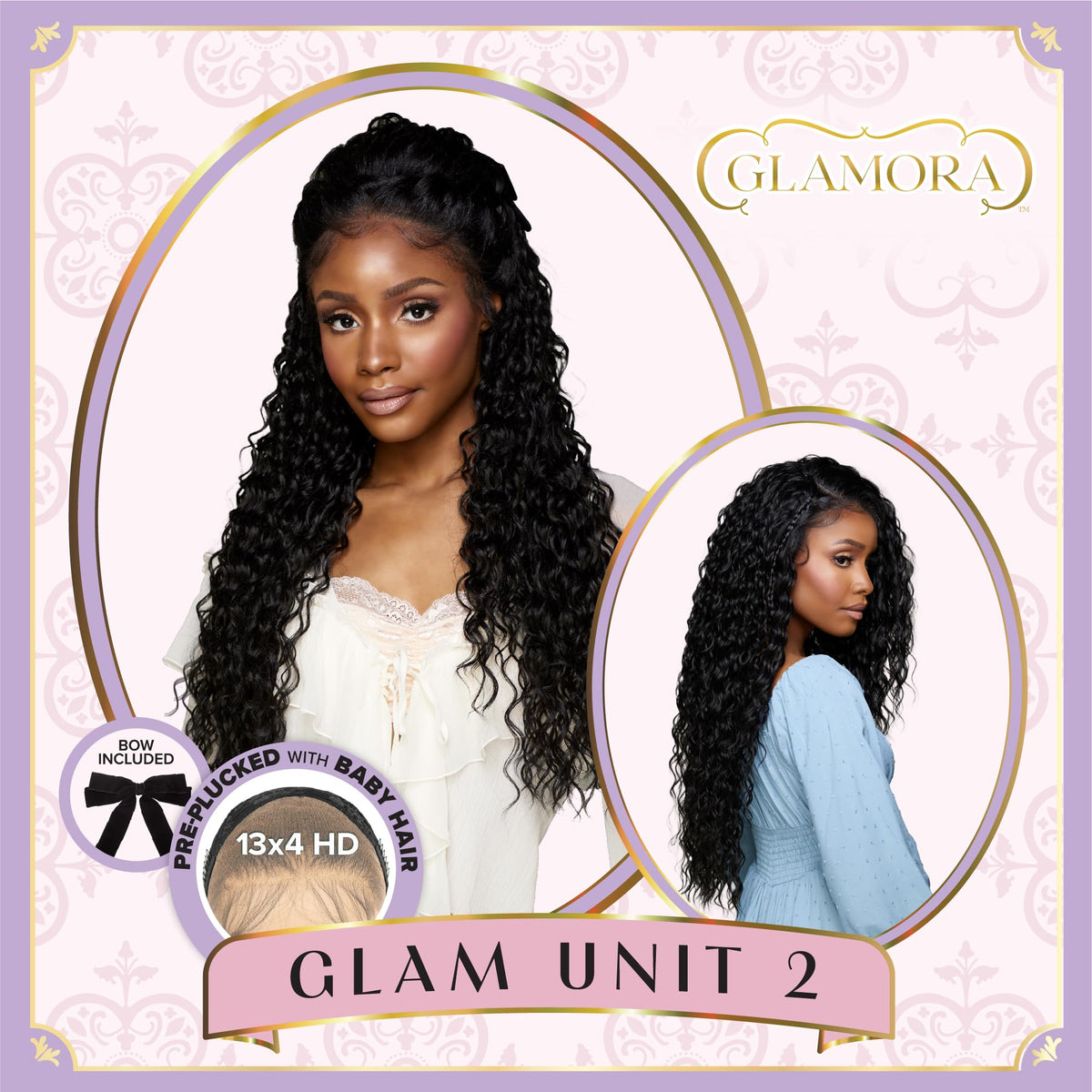 Sensationnel Glamora Lace Front Wig-Glam Unit 2, BALAYAGEGOLD