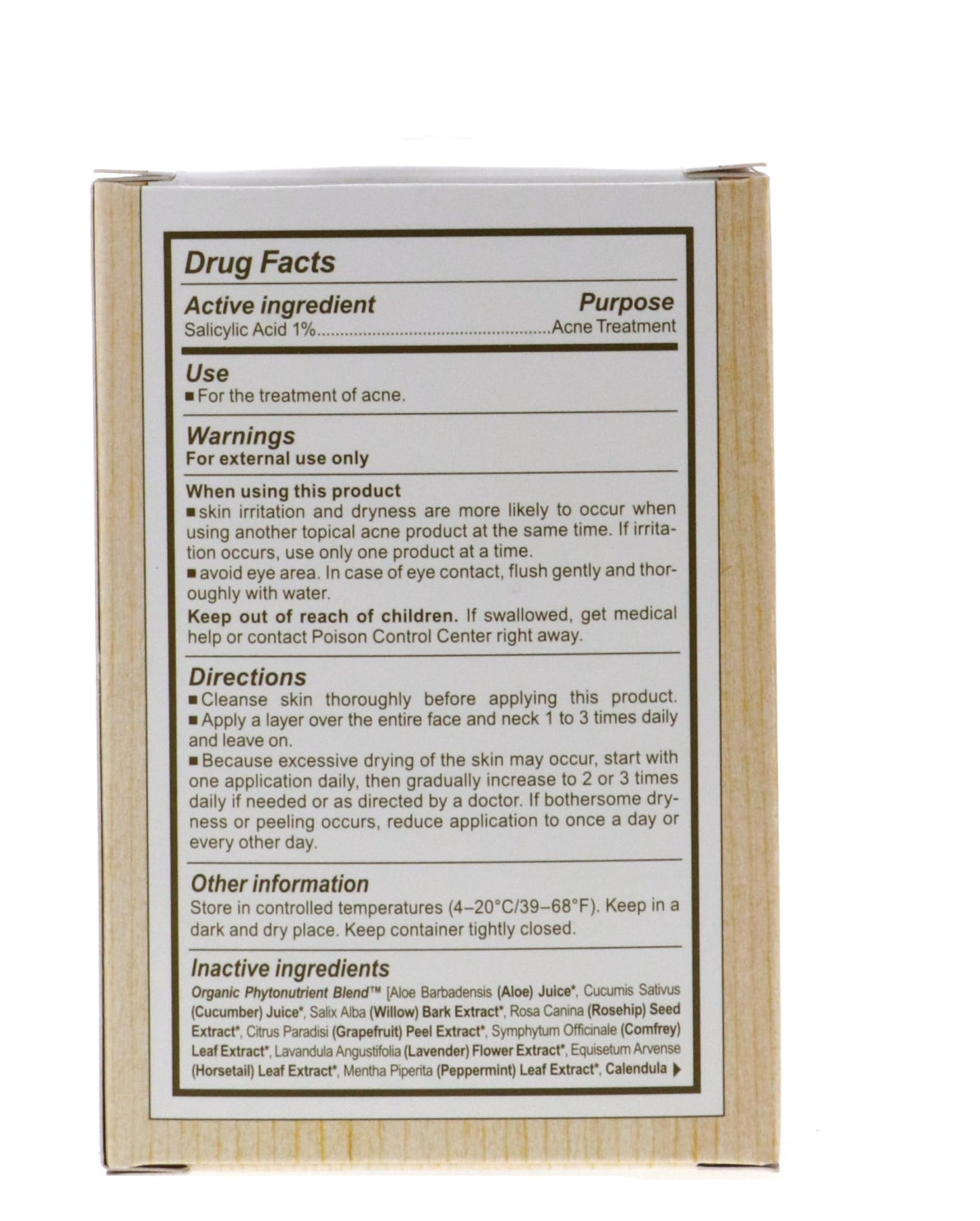 Eminence Organic Skincare Acne Advanced Clarifying Hydrator, 1.2 fl Oz Beauty & Personal Care Eminence