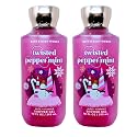 Bath & Body Works Shower Gel, Gift Set of 2, 10oz Each (Twisted Peppermint) Beauty & Personal Care Bath & Body Works