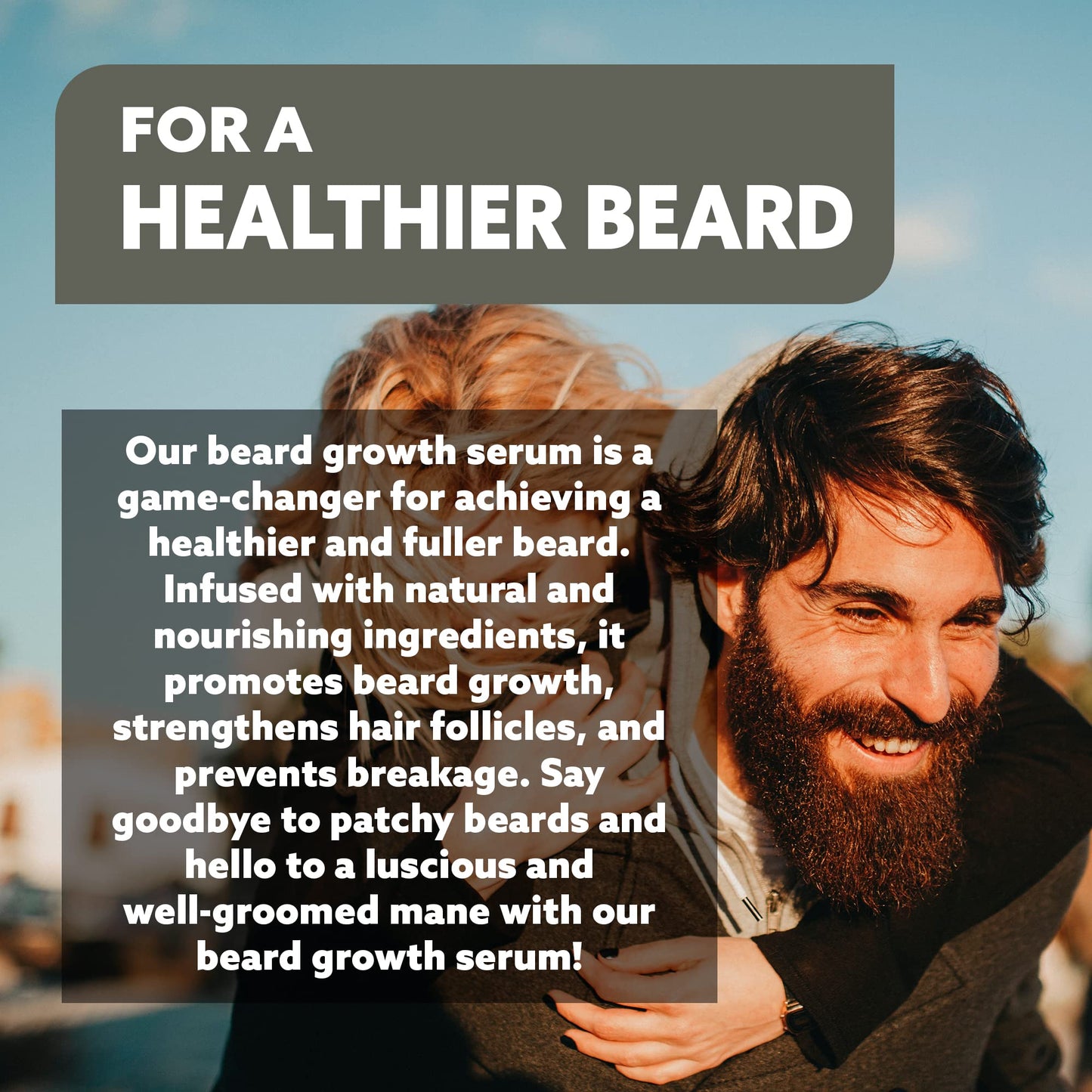 Crafted Beards Beard Growth Oil Serum - 1 fl Oz - Unscented - Helps Grow A Thicker Beard, Improves Beard Health, Fills in Thin and Patchy Spots - (1 Beauty and Personal Care Crafted Beards