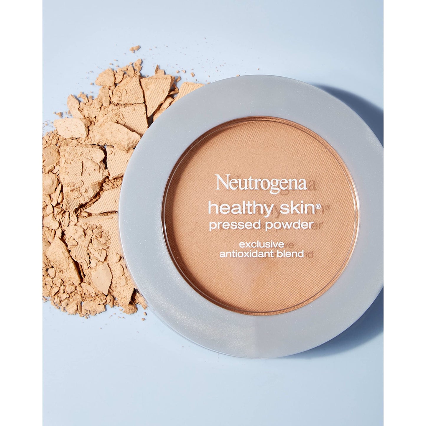 Neutrogena Healthy Skin Pressed Makeup Powder Compact with Antioxidants & Pro Vitamin B5, Evens Tone, Minimizes Shine & Conditions, Light to Medium Beauty & Personal Care Neutrogena