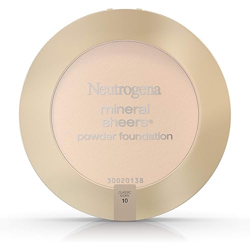 Neutrogena Mineral Sheers Powder Foundation, Classic Ivory 10, 0.34 Ounce Beauty & Personal Care Neutrogena