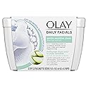 Olay Daily Sensitive Cleansing Cloths Tub with Aloe Extract Makeup Remover, 33 ct Beauty & Personal Care Olay