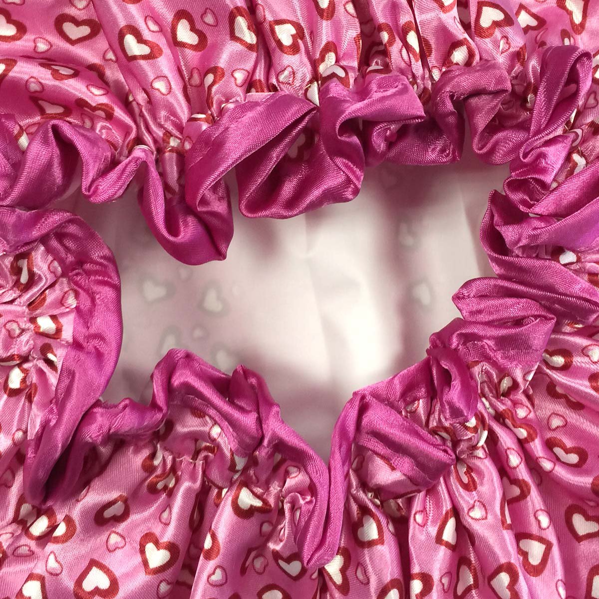 Wrapables Trendy Satin Shower Cap, Petite Hearts Beauty and Personal Care Wrapables