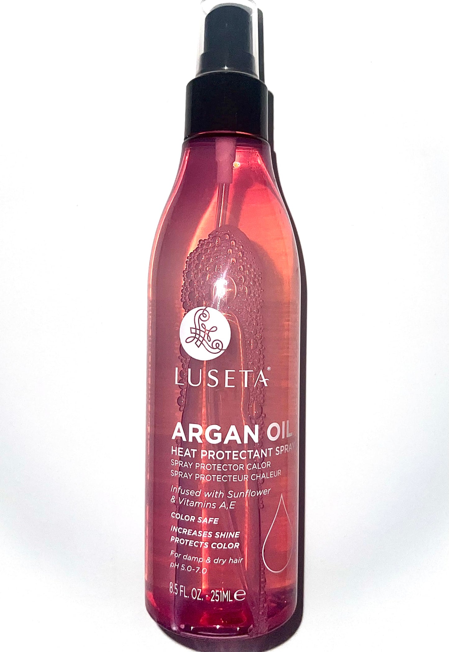 Luseta Argan Oil Heat Protectant Spray, 8.5 fl. Oz. Beauty & Personal Care L LUSETA