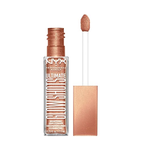 NYX PROFESSIONAL MAKEUP Ultimate Glow Shots, Liquid Eyeshadow, Long-Lasting Shimmer Eye Shadow with Vitamin C - Twisted Tangerine Beauty & Personal Care NYX PROFESSIONAL MAKEUP