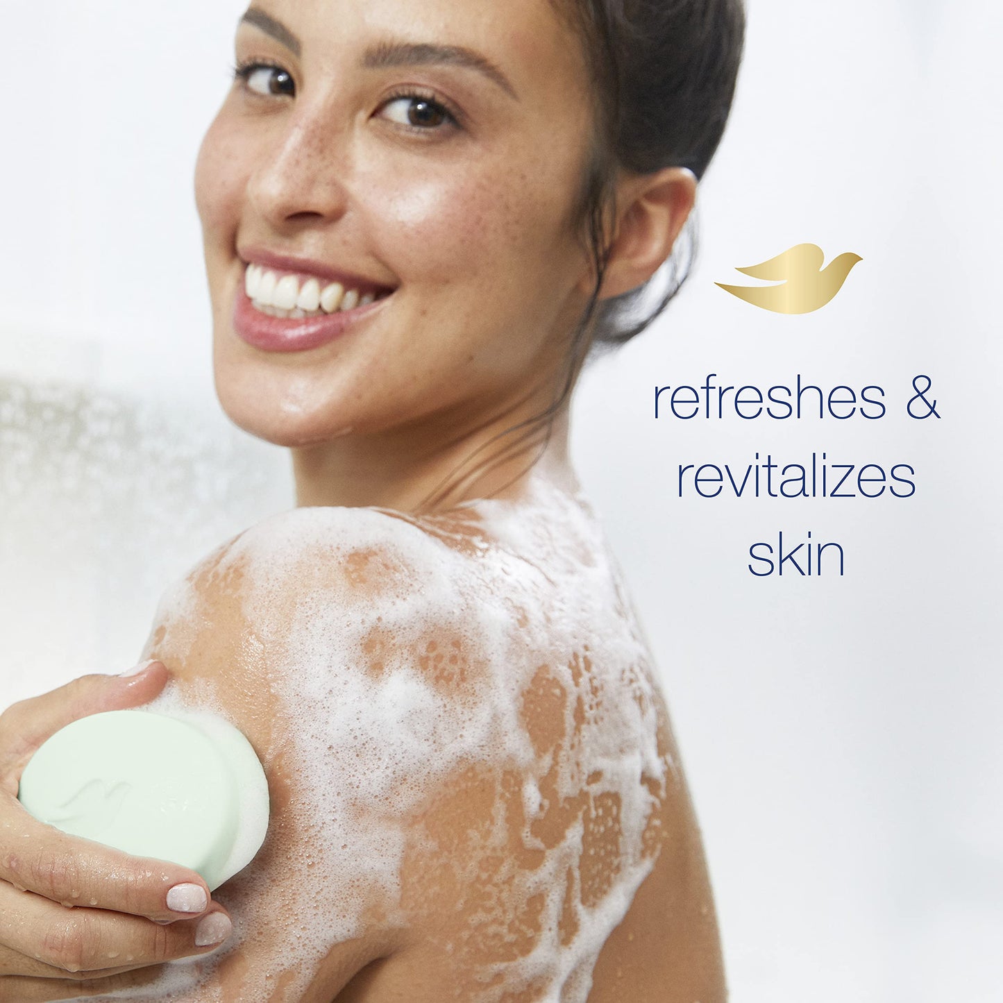 Dove Skin Care Beauty Bar For Softer Skin Cucumber and Green Tea More Moisturizing Than Bar Soap 3.75 oz, 4 Bars Beauty & Personal Care Dove