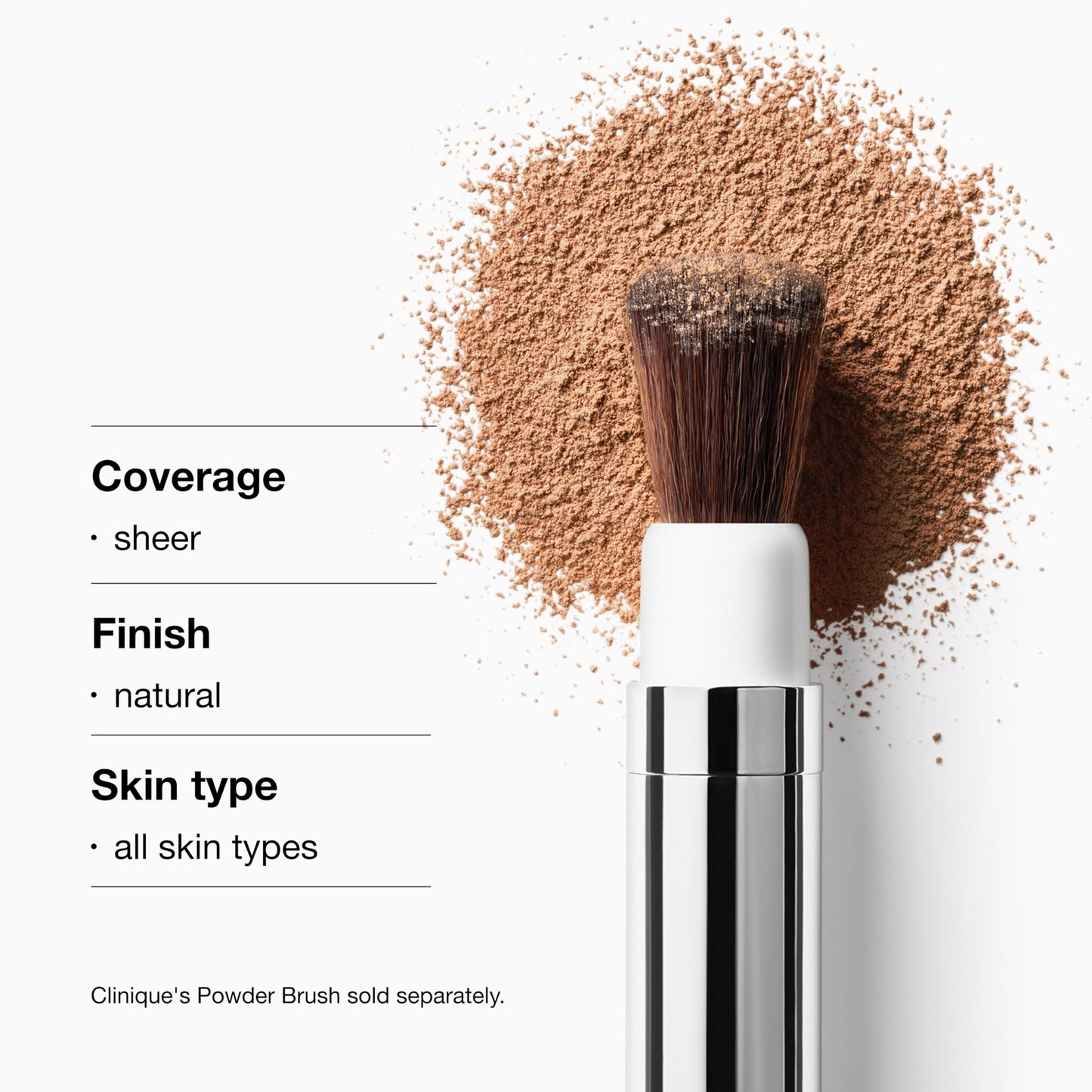 Clinique Blended Face Loose Setting Powder For All Skin Types | Sheer Coverage, Natural Finish, Transparency 3, 0.88 Ounce Beauty & Personal Care Clinique