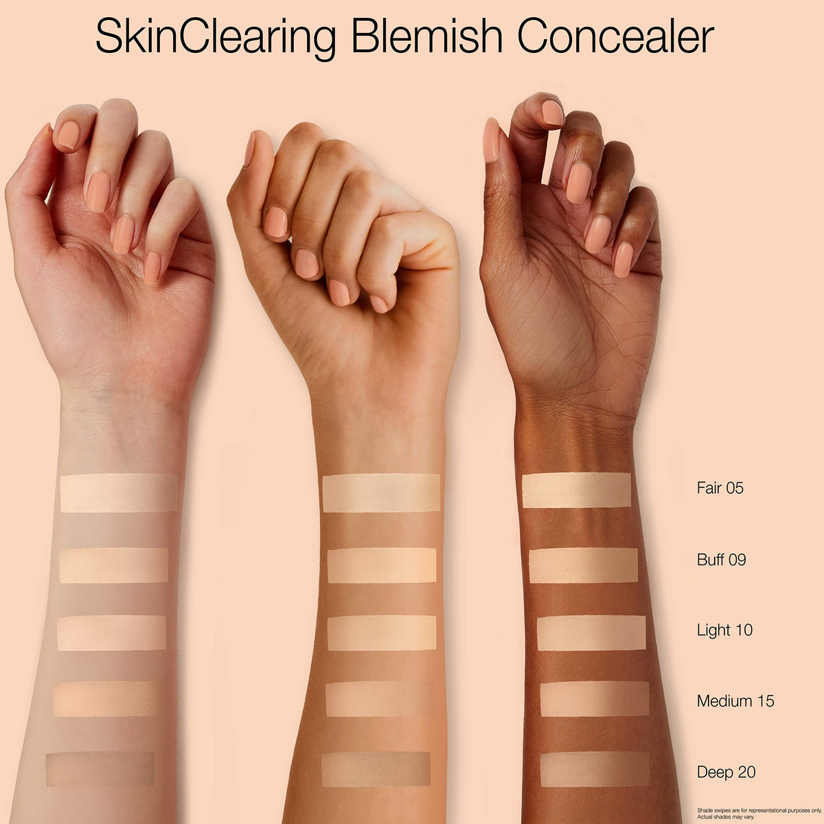 Neutrogena SkinClearing Blemish Concealer Face Makeup with Salicylic Acid Acne Medicine, Non-Comedogenic and Oil-Free Concealer Helps Cover, Treat Beauty & Personal Care Neutrogena