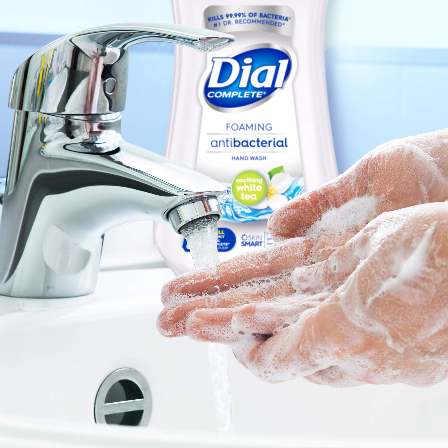 Dial Complete Antibacterial Foaming Hand Soap Refill, Soothing White Tea, 32 fl oz Beauty & Personal Care Dial