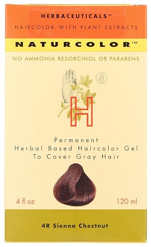 naturcolor Haircolor - Sienna Chestnut Hair Dye, 4 Fl Oz (4R) Beauty & Personal Care naturcolor