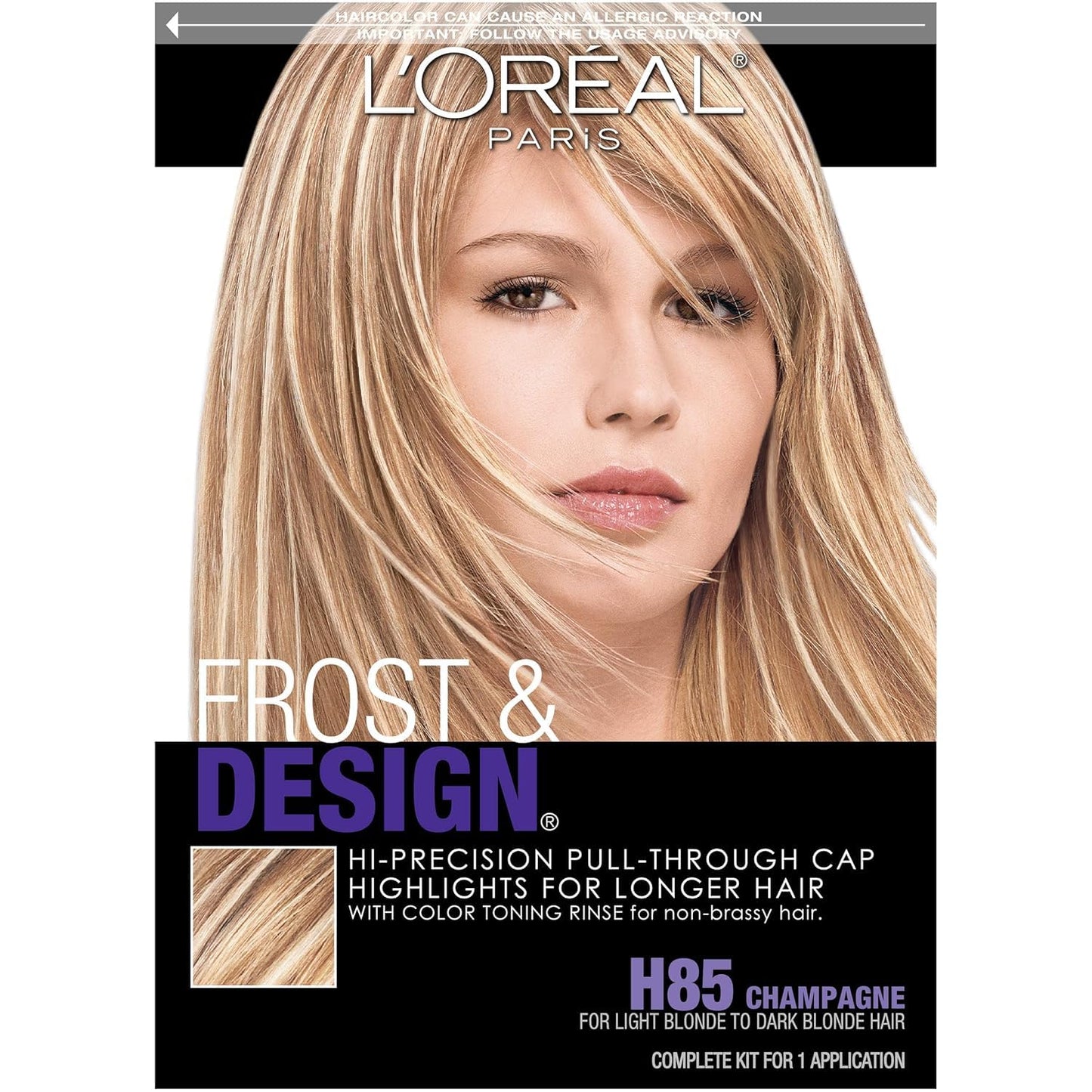 L'Oreal Frost & Design Highlights H85 Champagne 1 Each (Pack of 2) Beauty & Personal Care L'Oreal Paris