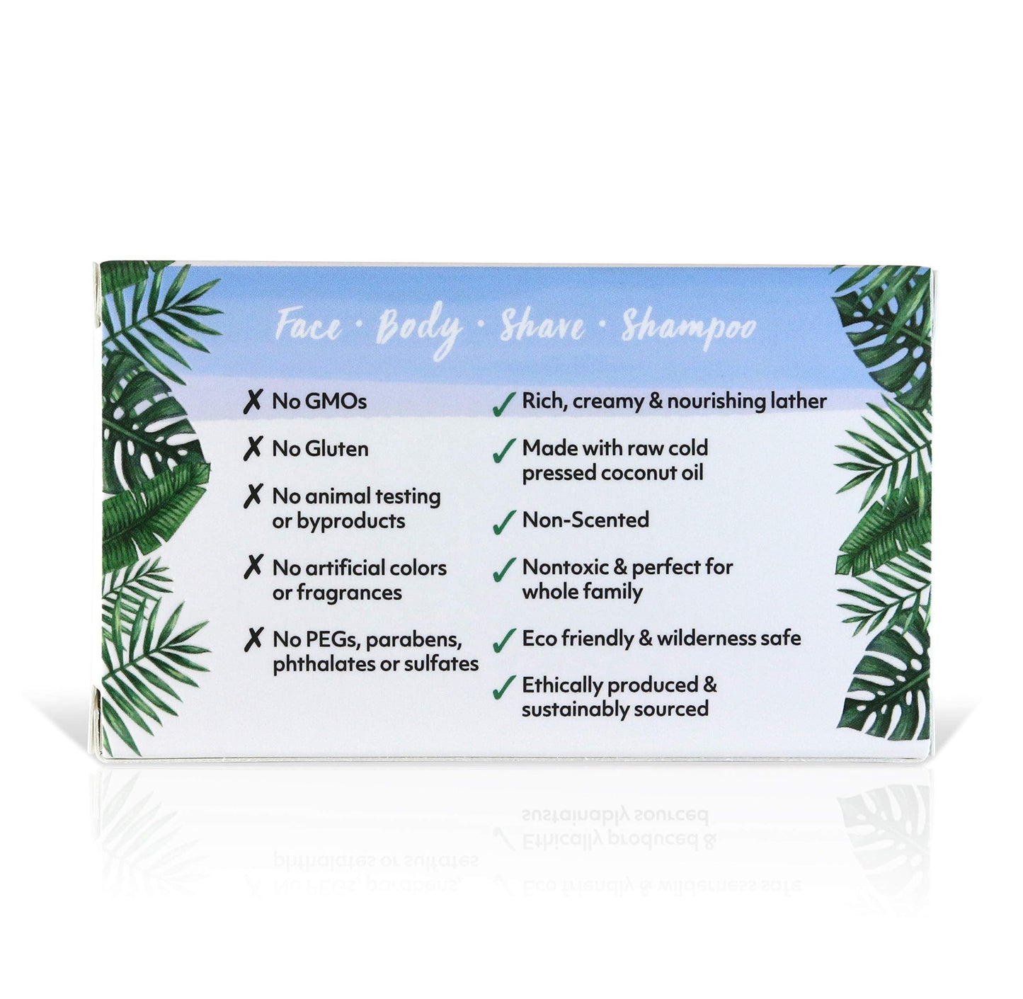 Coco Fiji Soap Bar for Face and Body Infused With Organic Coconut Oil, Fragrance Free, Essential Oil, Natural Soap for Moisturizing & Pore Purifying Beauty & Personal Care Organic Fiji