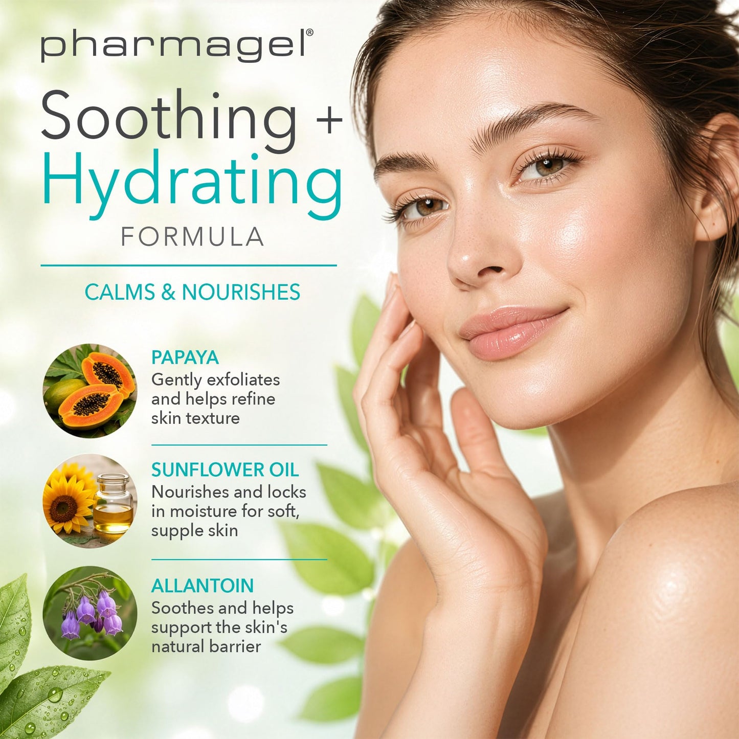 Pharmagel Enzyme Ex-Cell - Gentle Papaya Face Exfoliator Scrub for All Skin Types - 6 Ounces Beauty & Personal Care Pharmagel