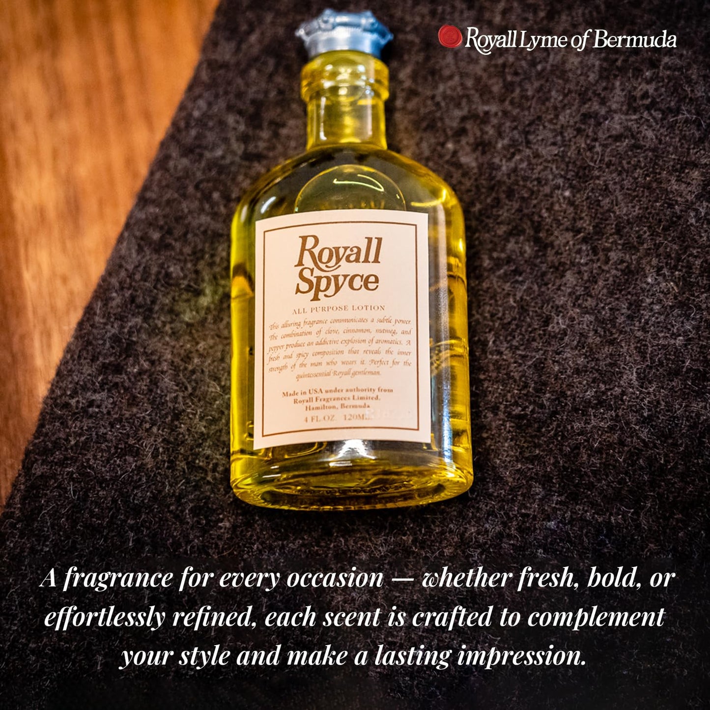 ROYALL SPYCE, Men's Heritage Cologne, Warm Spiced Fragrance - 4 oz Spray/Splash Beauty & Personal Care ROYALL LYME