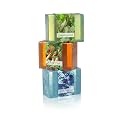 Nabila K Elements Glycerin Bar Soap Set of 3 | Green Essence, Royal Wood & White Horses | Natural, Vegan, Hypoallergenic | 100% Vegetable Glycerin Beauty & Personal Care Nabila K