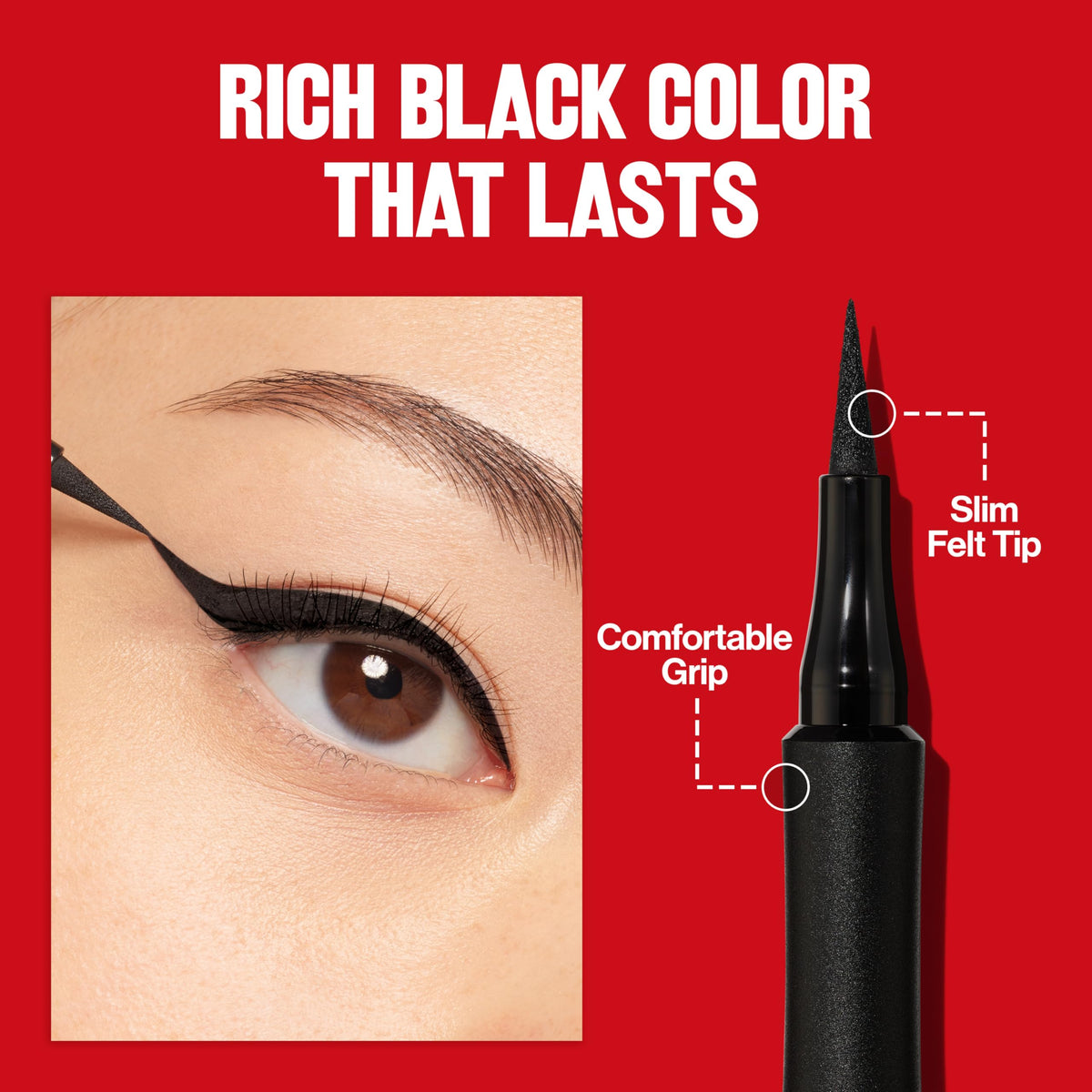 Revlon Liquid Eyeliner Pen, ColorStay Sharp Line Eye Makeup, Waterproof, Smudge-proof, Longwearing with Slim Tapered Tip, Sharp Line Beauty & Personal Care REVLON