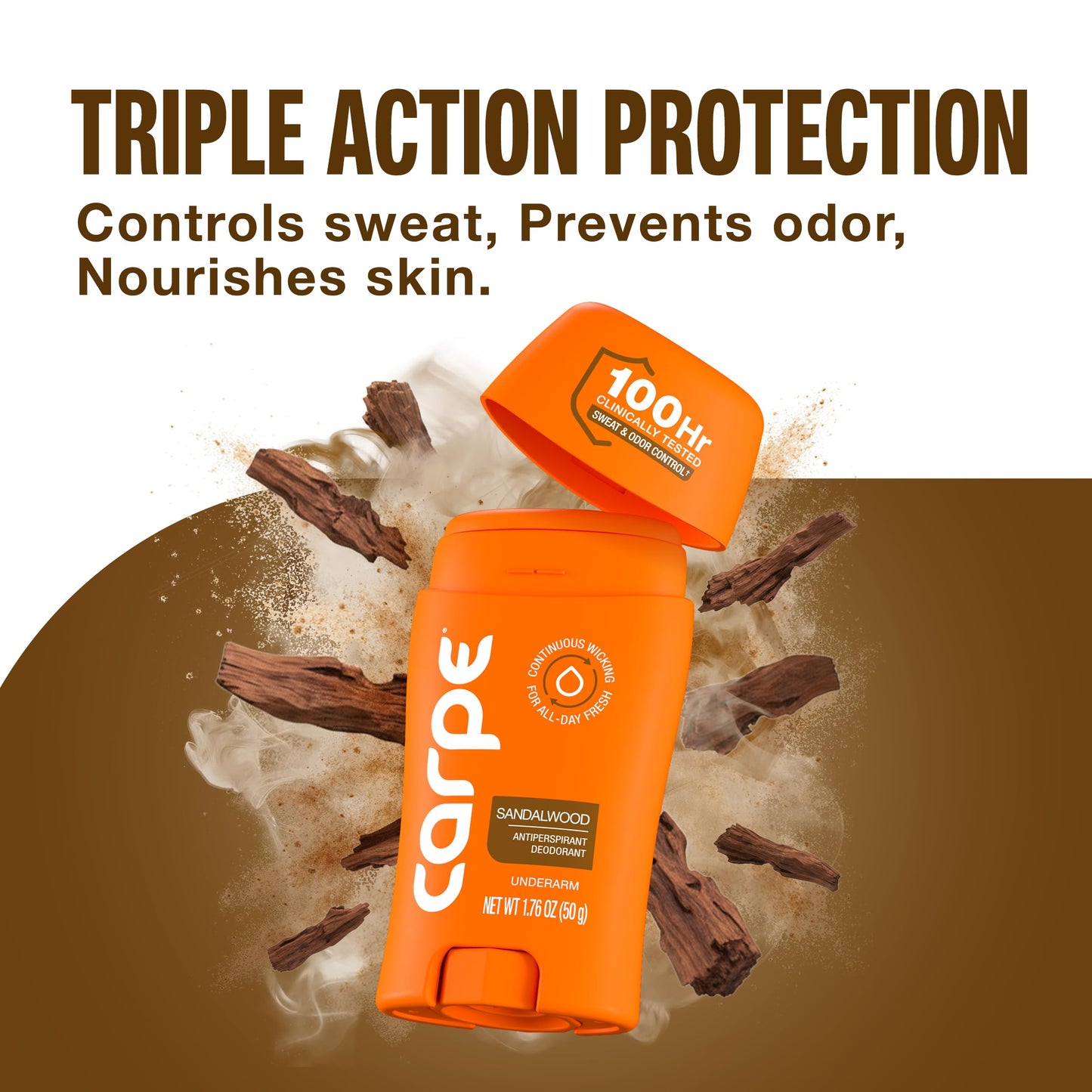 Carpe Deodorant Antiperspirant Men's Variety Pack - 100 Hour Sweat & Odor Control - Men's Clinical Deodorant - Antiperspirant for Excessive Sweating Beauty and Personal Care Carpe