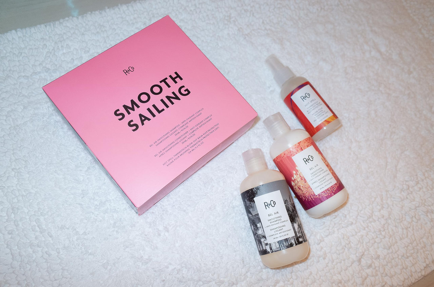 R+Co Smooth Sailing Kit | Smoothing + Nourishing + Moisturizing Hair Kit | Vegan + Cruelty-Free | 21.2 Oz Beauty & Personal Care R+Co