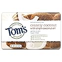 Tom's of Maine Natural Beauty Bar, Bar Soap, Natural Soap, Creamy Coconut with Virgin Coconut Oil, 5 Ounce Beauty & Personal Care Tom's of Maine