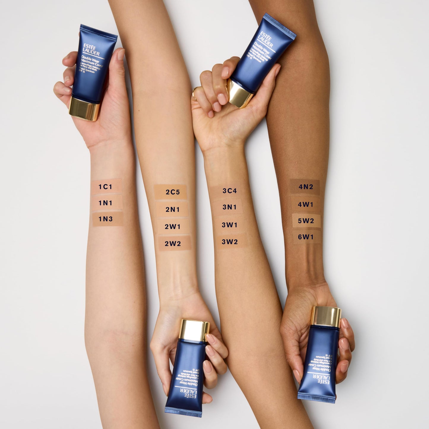 Estée Lauder Double Wear 24-Hour Maximum Cover Camouflage Foundation for Face and Body SPF 15 | Full Coverage | Tattoo Cover Up Makeup Waterproof, 1.0 Beauty & Personal Care Estée Lauder