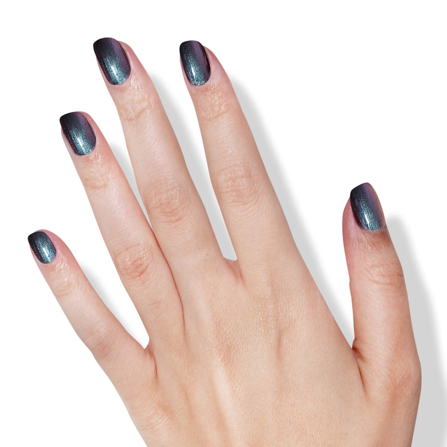 LONDONTOWN lakur Nail Polish - Chip-Resistant, Non-Toxic, Conditions & Hydrates Nails | Multichromatic Metallic Blue-Gray Shimmer, Skyline Reflect Beauty & Personal Care LONDONTOWN