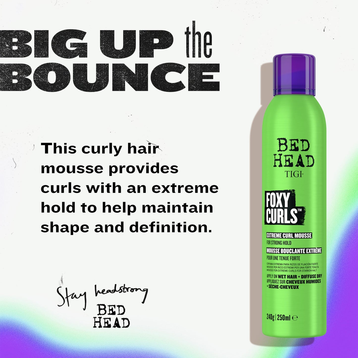 TIGI Bed Head Foxy Curls Curly Hair Mousse for Strong Hold 8.4 oz Beauty & Personal Care TIGI