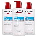 Eucerin Daily Hydration Body Lotion for Dry Skin, Unscented Body Moisturizer with Sunflower Oil and Pro-Vitamin B5, 16.9 Fl Oz Bottle, Pack of 3 Beauty & Personal Care Eucerin