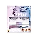 KISS Falscara DIY Lash Extension Starter Kit 10 Reusable Featherlight Eyelash Lengthening Wisps, Applicator, Bond & Seal Beauty & Personal Care FALSCARA