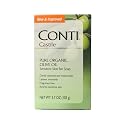 Conti Castile Pure Organic Olive Oil Sensitive Skin Bar Soap, Paraben Free, Fragrance Free, 3.5 oz Beauty & Personal Care CONTI