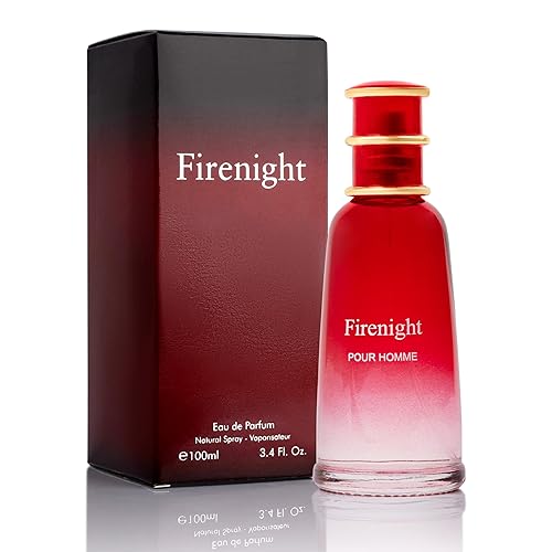 NovoGlow Firenight Pour Homme- Eau De Parfum Spray Perfume, Fragrance For Men- Daywear, Casual Daily Cologne 3.4 Oz Bottle- Ideal EDT Beauty Gift Beauty & Personal Care NovoGlow