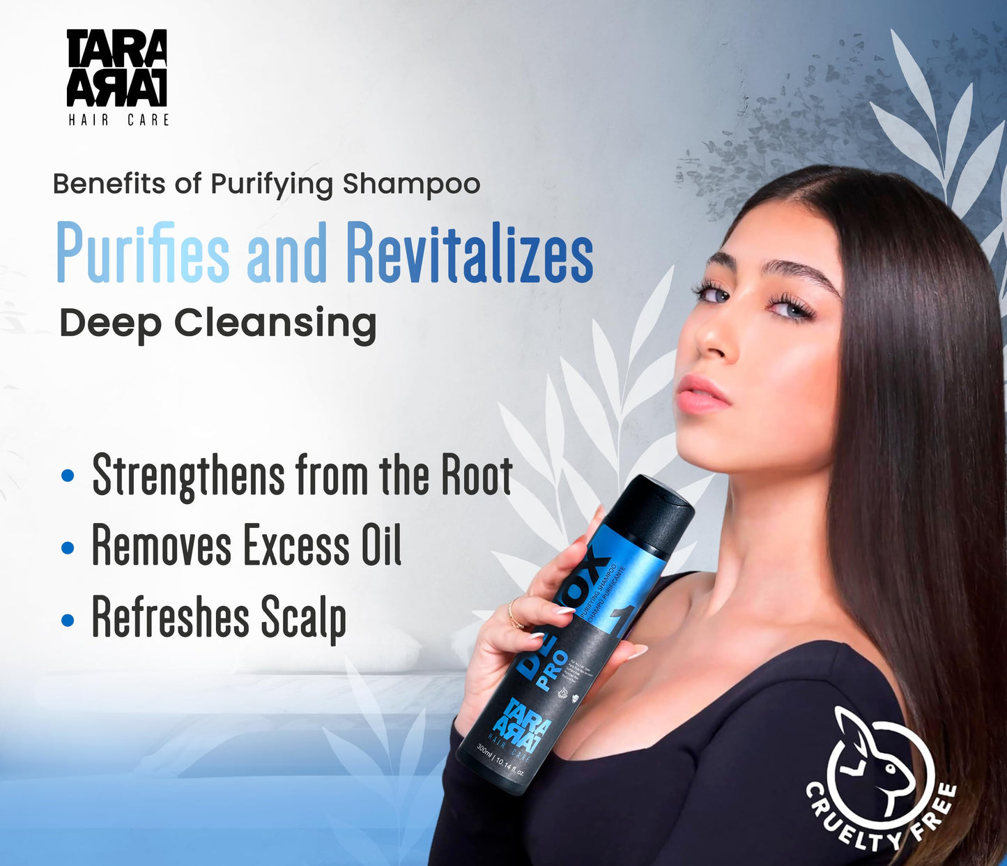 TARA HAIR CARE Detox Pro Treatment Set: Purifying Shampoo, Repair Conditioner, and Neutralizing - Sulfate Free, Color Safe Hair Shampoo Beauty & Personal Care Tara Hair Care