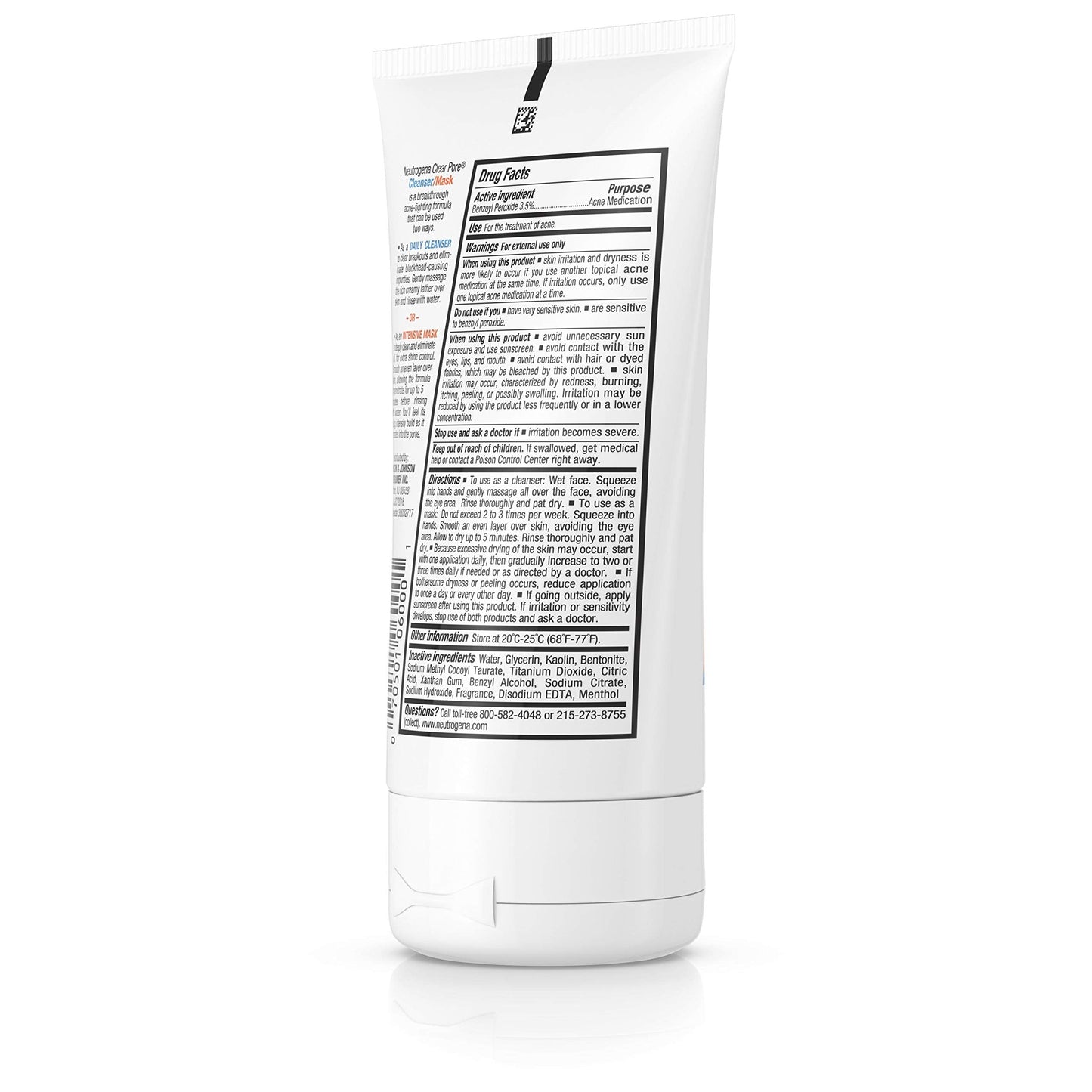 Neutrogena Clear Pore Cleanser/Mask, 4.2 Ounce Beauty & Personal Care Neutrogena