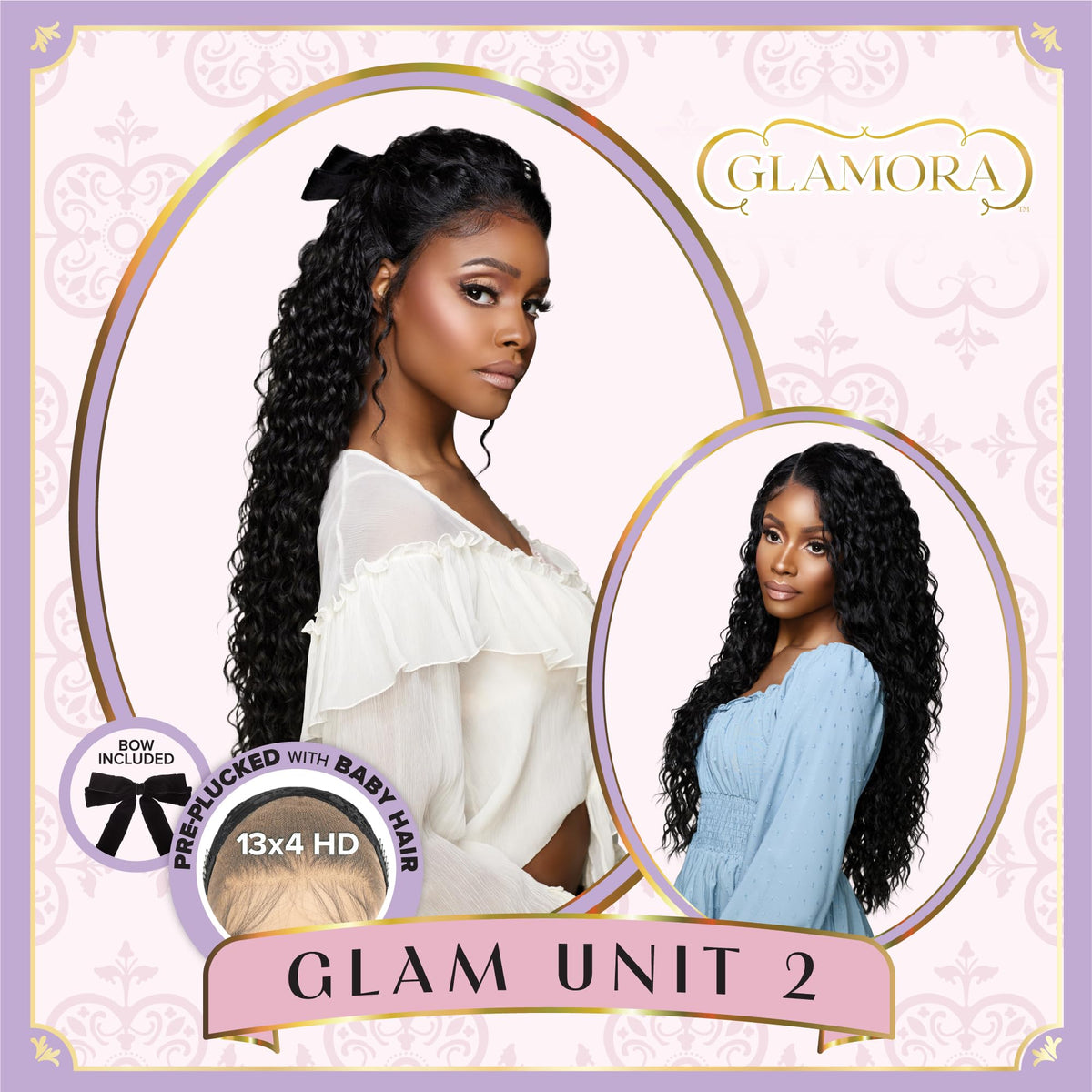 Sensationnel Glamora Lace Front Wig-Glam Unit 2, BALAYAGEGOLD