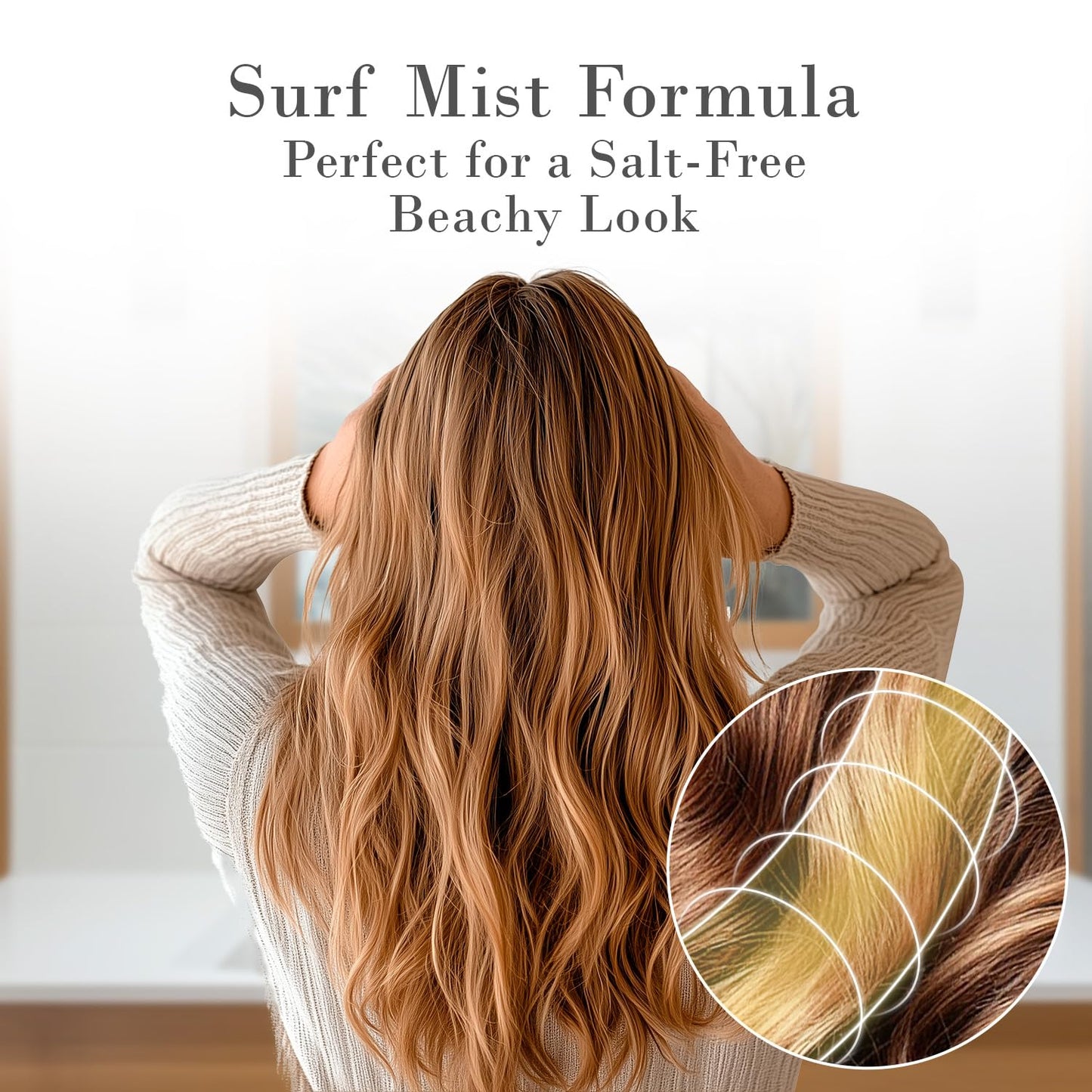 VoCÊ Haircare Natural Surf Mist Texture Spray | Effortless Waves, Light Hold, Vegan, Cruelty-Free & Non-Toxic Haircare with Brazil Nut Oil, Lemon Peel Beauty & Personal Care VOCE HAIRCARE