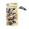 Tactical Hair Clips, 4 Pack - Black - Multitool Snap Barrettes - Laser Engraved, Vacuum Plated, Multi-Functional Keychain Multi Tool - Box Cutter Beauty & Personal Care Tacticlip
