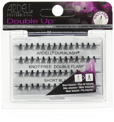 Double Up Individuals Knot-Free Short Black Beauty & Personal Care Ardell