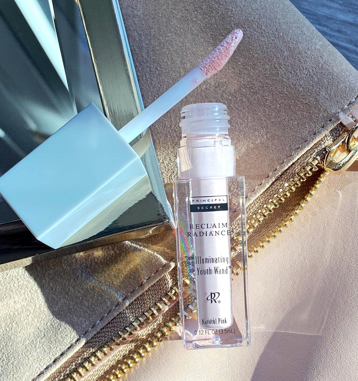 Principal Secret Reclaim Radiance Illuminating Youth Wand Conceal & Highlight Natural-Looking Pink Tone Cream with Squalane, Vitamin B5, Argireline Beauty & Personal Care Principal Secret