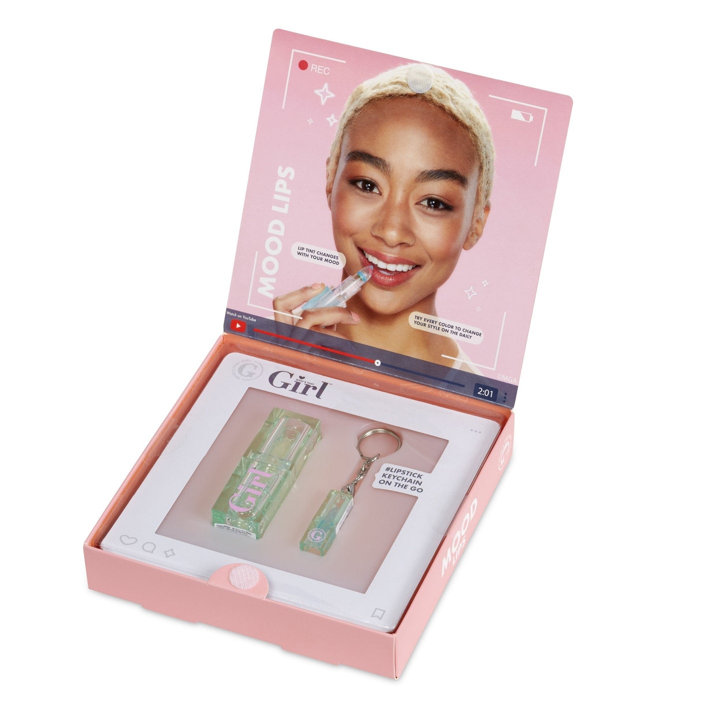 Who's That Girl Mood Lips- Candy Apple (555285E4) Beauty & Personal Care MGA Entertainment