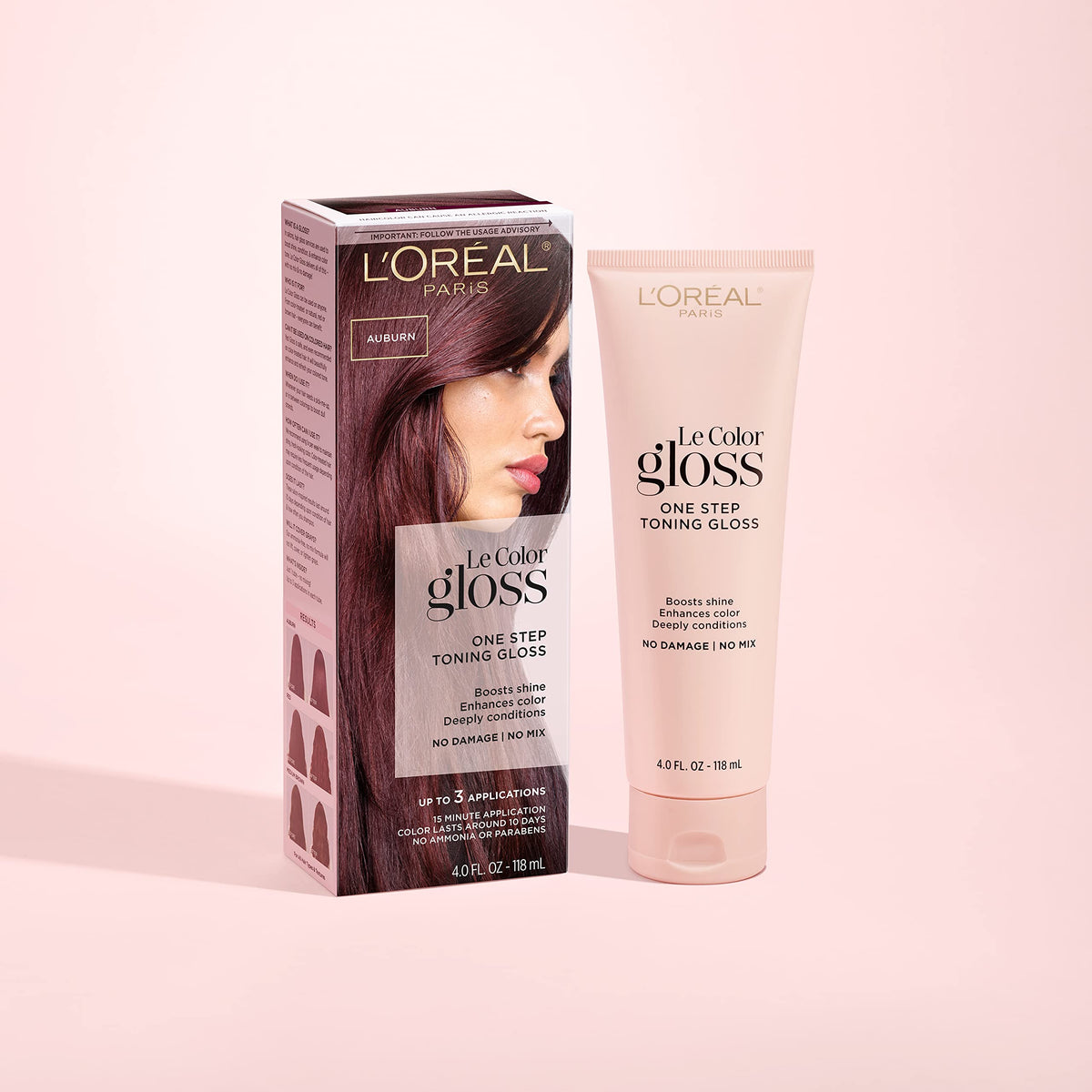 L’Oréal Paris Le Color One Step Toning Hair Gloss, Auburn, 4 Ounce Beauty & Personal Care L'Oreal Paris