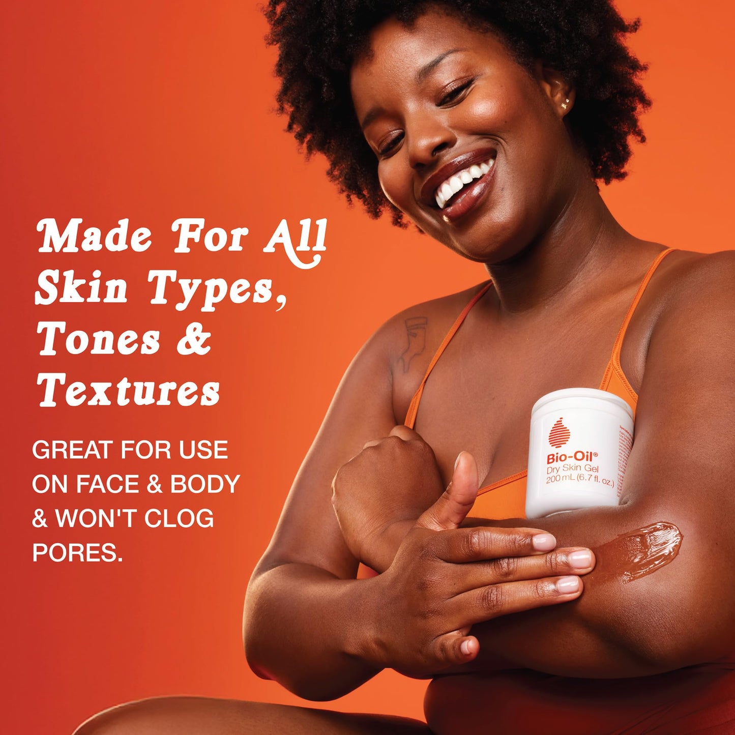 Bio-Oil Dry Skin Gel, Face and Body Moisturizer, Fast Absorbing Hydration, with Soothing Emollients and Vitamin B3, Non-Comedogenic, 6.7 Oz Beauty & Personal Care Bio-Oil