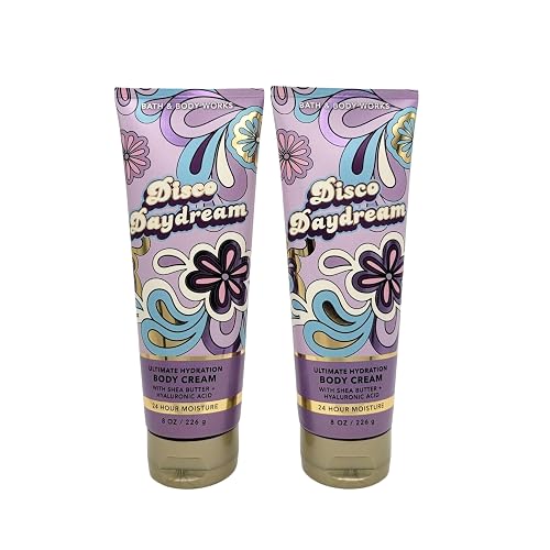 Bath & Body Works Body Cream, Gift Set of 2, 8oz Each (Disco Daydream) Beauty & Personal Care Bath & Body Works