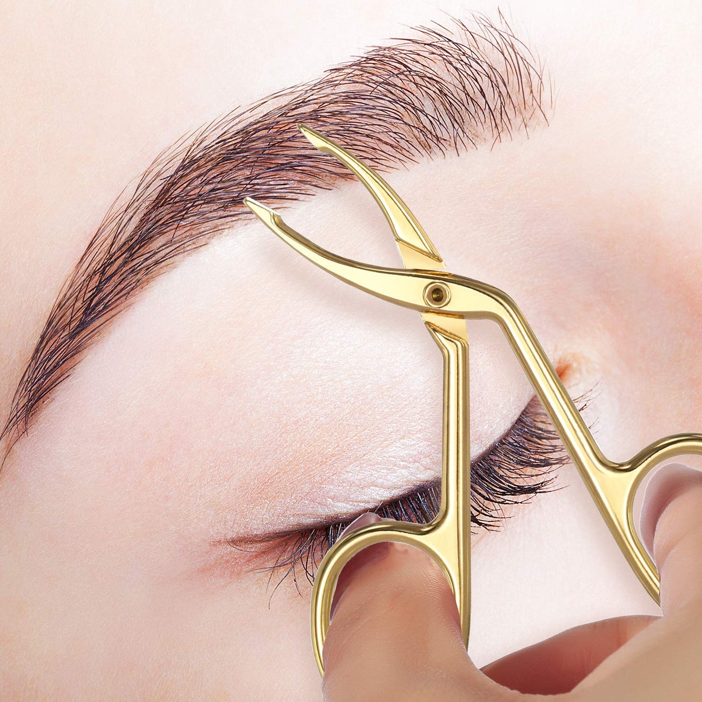 Hicarer 3 Pcs Eyebrow Tweezers Scissor for Women Facial Hair Handle Straight Tip Scissor Shaped Eyebrows Tweezers for Hair Plucker Remover Eyebrows Beauty & Personal Care Hicarer