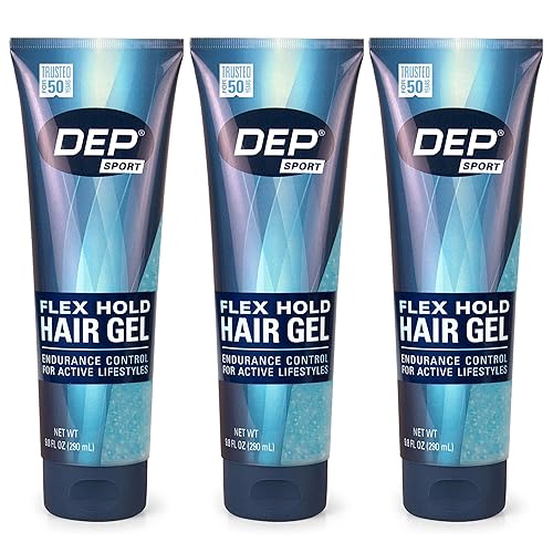 DEP Sport Endurance Hair Styling Gel, 9.8 Ounce (Pack of 3) Beauty & Personal Care Dep
