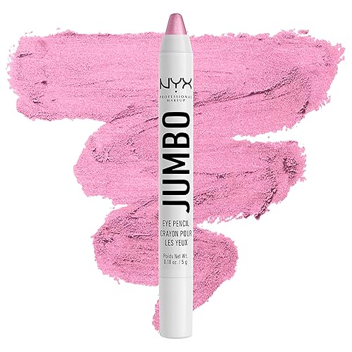 NYX PROFESSIONAL MAKEUP Jumbo Eye Pencil, Blendable Eyeshadow Stick & Eyeliner Pencil - Cupcake (Pink) Beauty & Personal Care NYX PROFESSIONAL MAKEUP