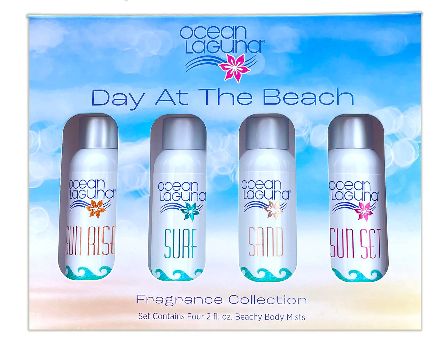 Ocean Laguna Day At The Beach Fragrance Gift Set Beauty & Personal Care Ocean Laguna
