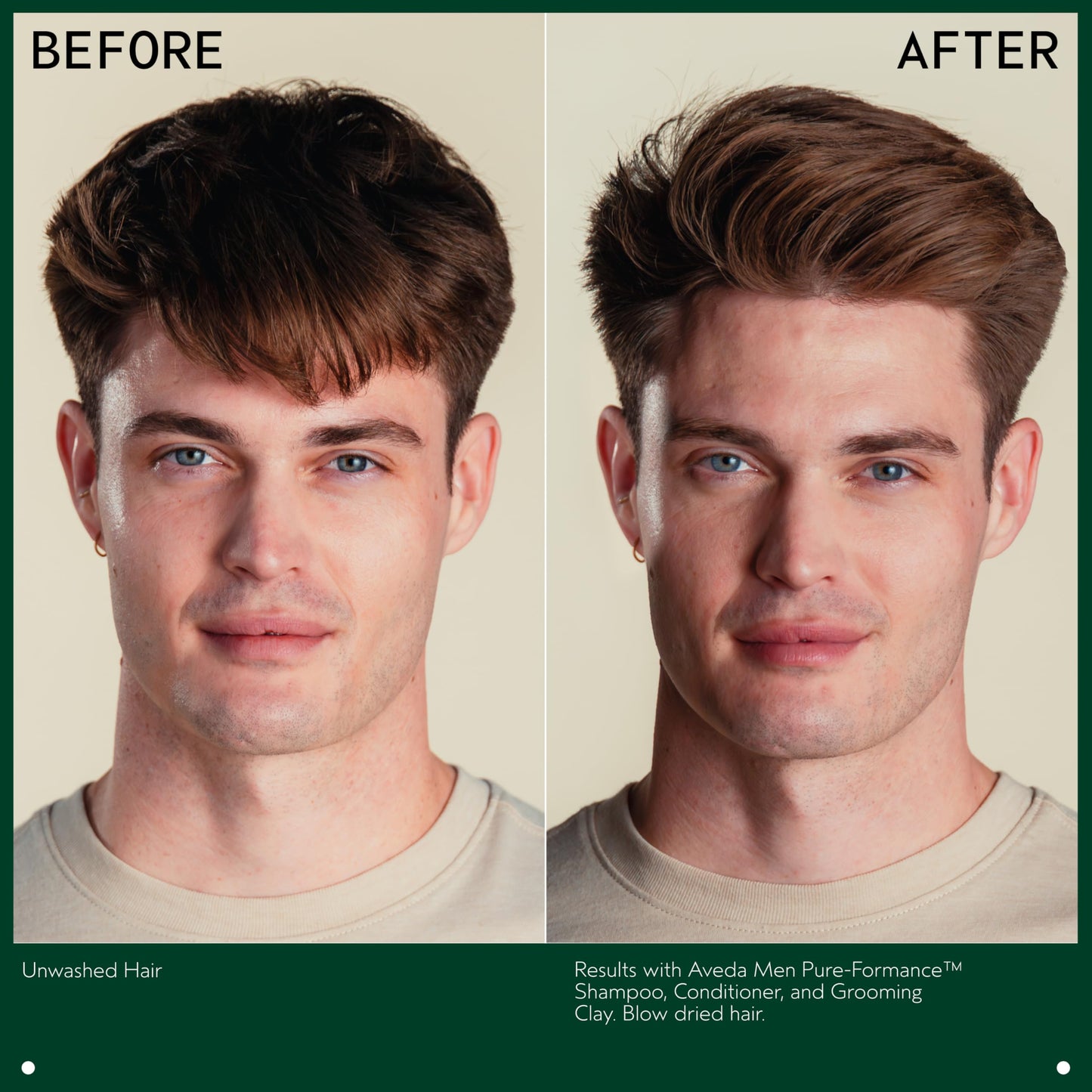 Aveda Men Pure-Formance Grooming Clay | Strong Hold | Matte Finish | Lightweight, 2.5 Ounce Beauty & Personal Care Aveda
